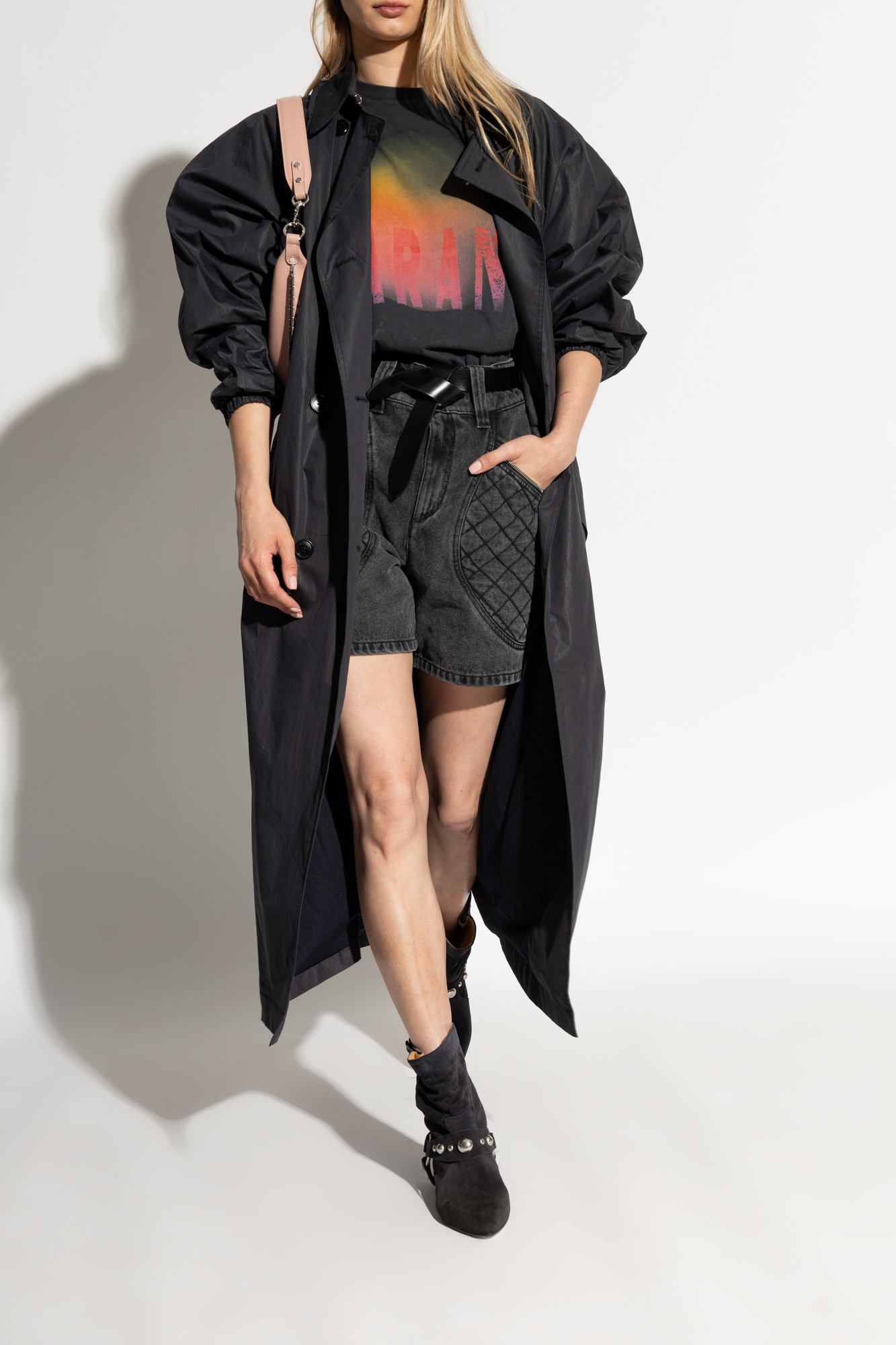ショートブーツ・ブーティ ISABEL MARANT STANIA ANKLE BOOTS IN SUEDE ISABEL MARANT Stania studded suede ankle boots | NET-A-PORTER